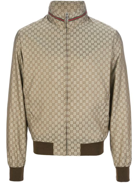 gucci gold jacket mens|Gucci technical jackets for men.